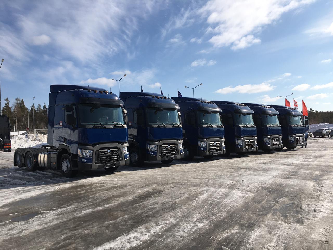 Multifracht  invests  in a new truck fleet.